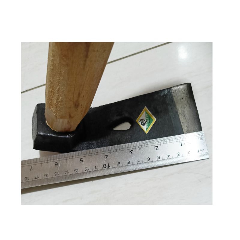 Rimbas + Gagang Kayu / Petel Cangkul Cap Ayam Jago