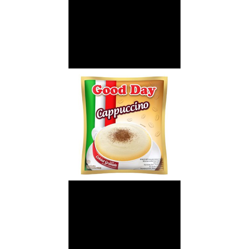 

Good day Cappucino 10pcs @25gram