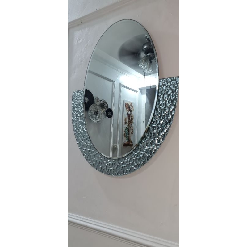 Cermin hiasan dinding kaca Informa