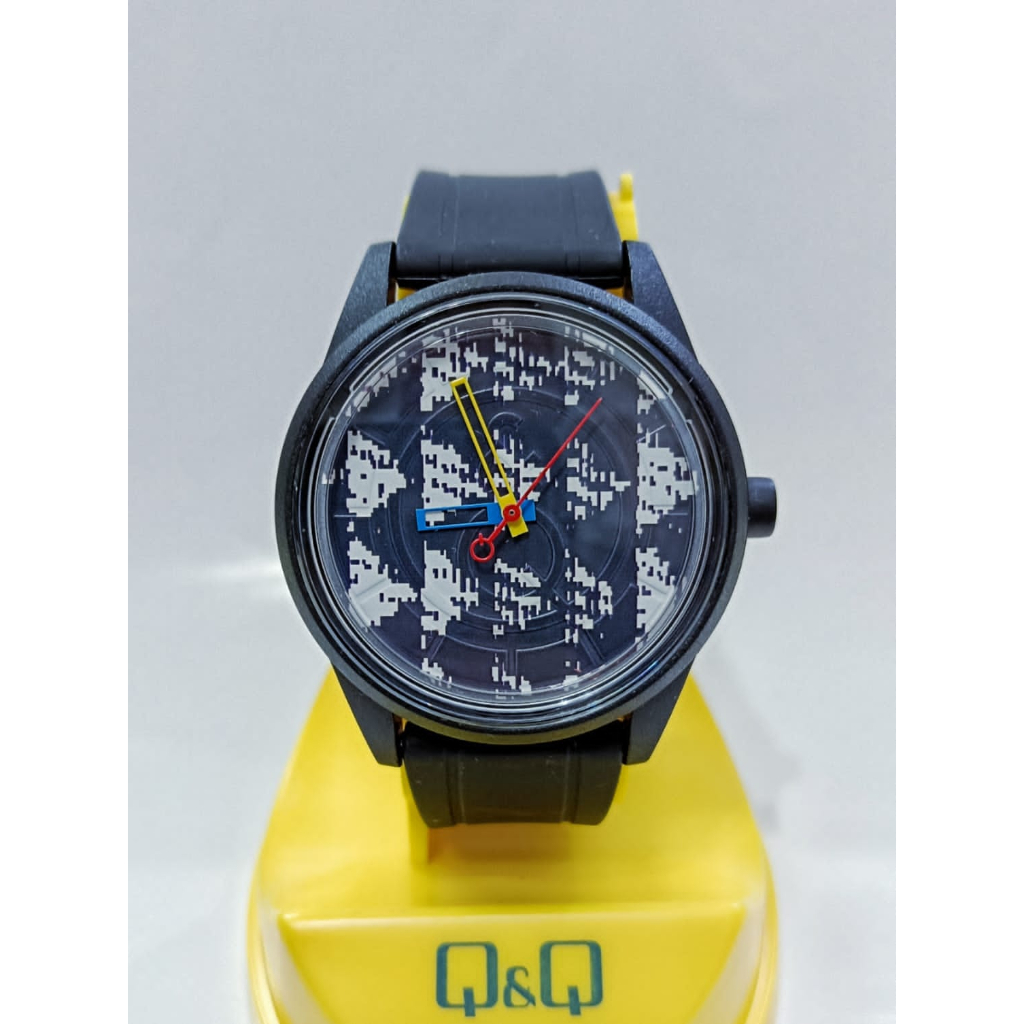 Jam Tangan Wanita Stylist Casual Karet Rubber Original Q&amp;Q QnQ QQ Smile Solar RP00 Series