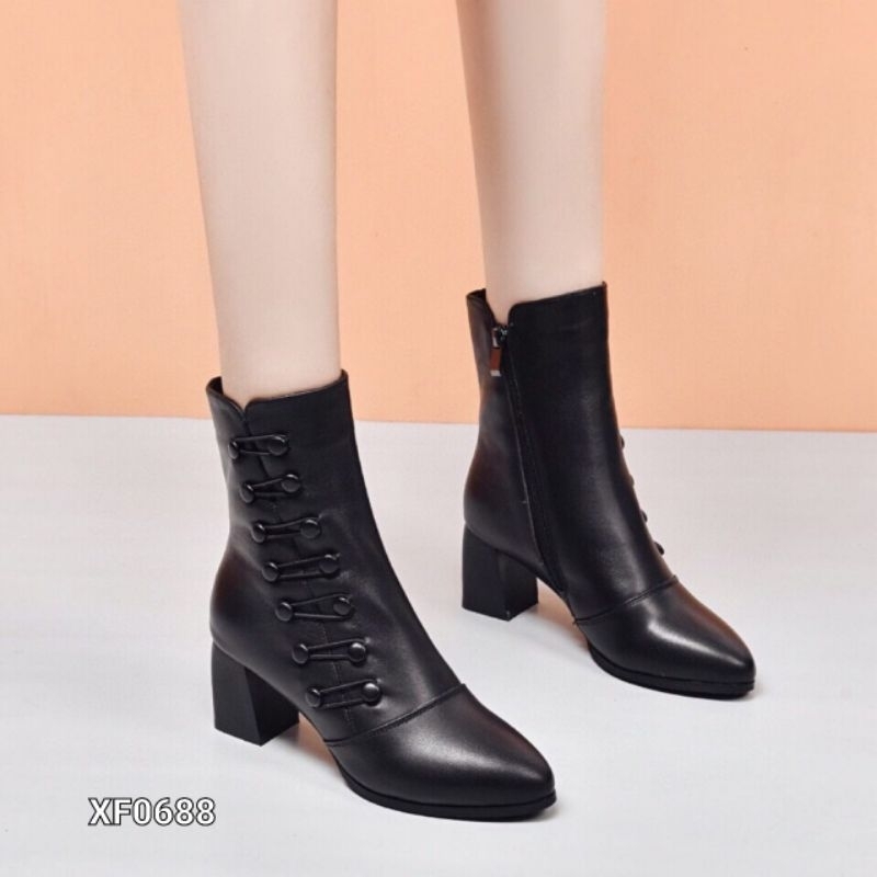 Boots Platform Wanita Trend Korea XF0688