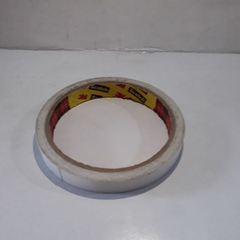 

double tape kuat 1/2 inch 3M, double tape 3M, double tape 1/2 inch 3M