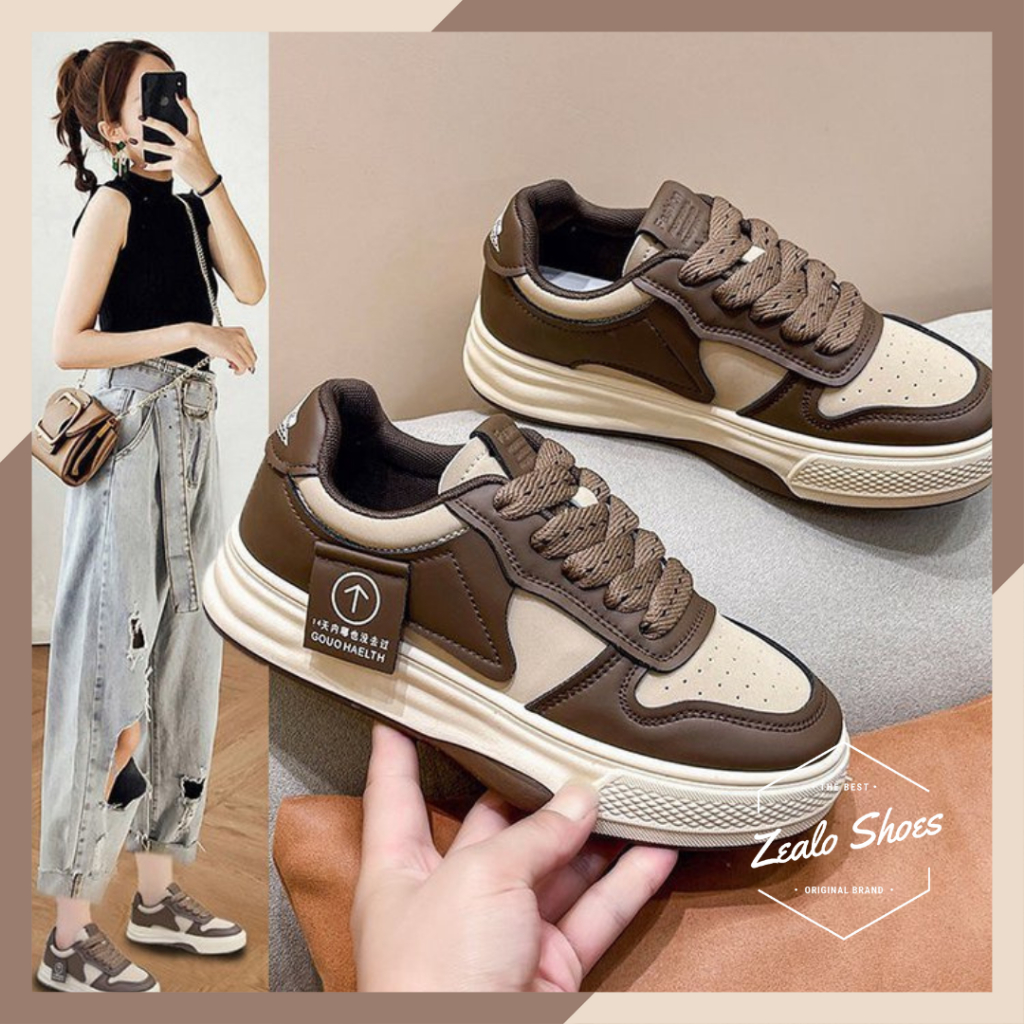 Zealo.Shoes 262 Sepatu Sneakers Wanita Import Premium Quality