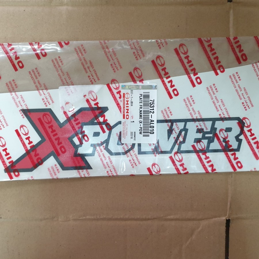 Sticker Hino Dutro Xpower ASLI