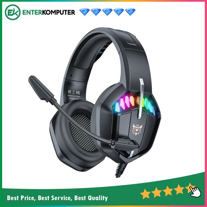 Onikuma X28 RGB Gaming Headphone With Noise Canceling