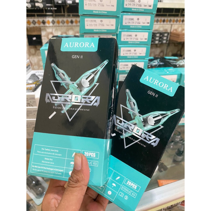 Aurora II jarum cartridge jarum tattoo kelas tinggi