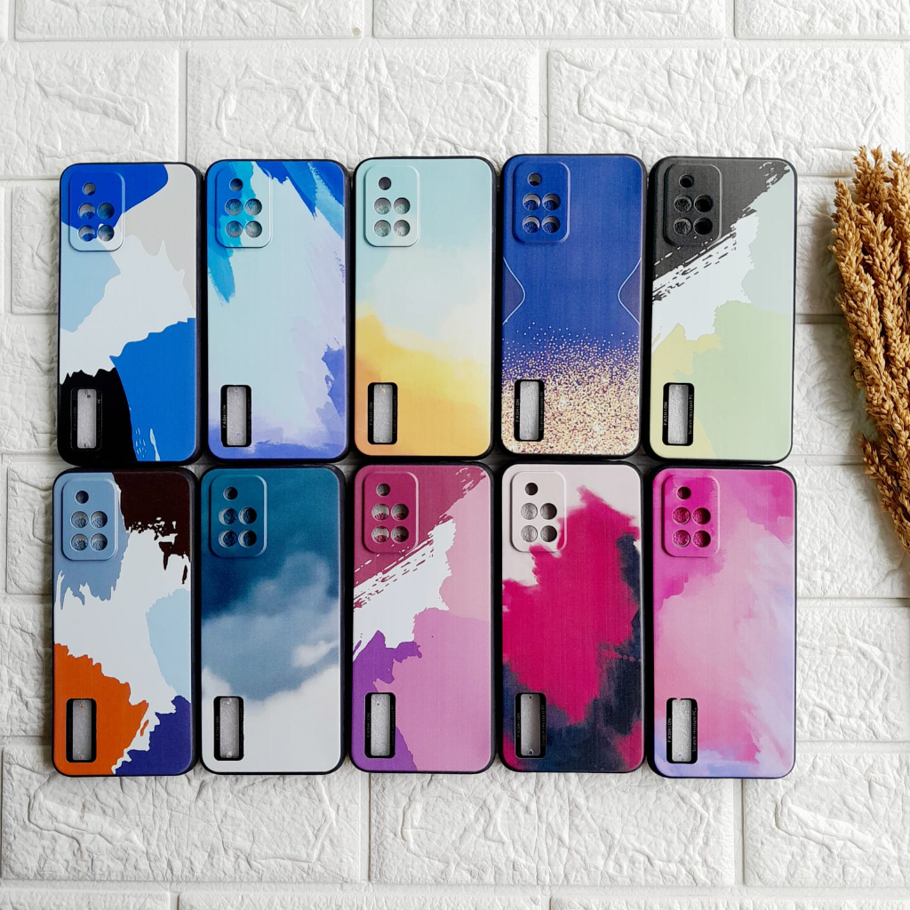 Case Softcase Casing Silikon Karakter Abstrak Warna OPPO A16