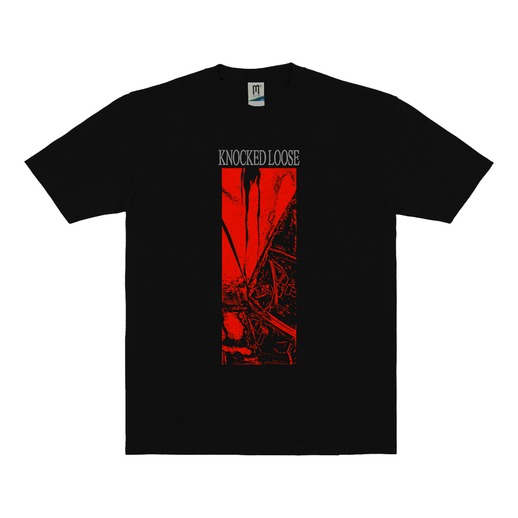 KAOS BAND KNOCKED LOOSE A TEAR IN THE FABRIC OF LIFE VINTAGE | T-SHIRT BAND KNOCKED LOOSE | KNOCKED 