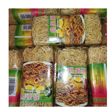 

Mie telor cap ikan tjujut 200gr (halus)