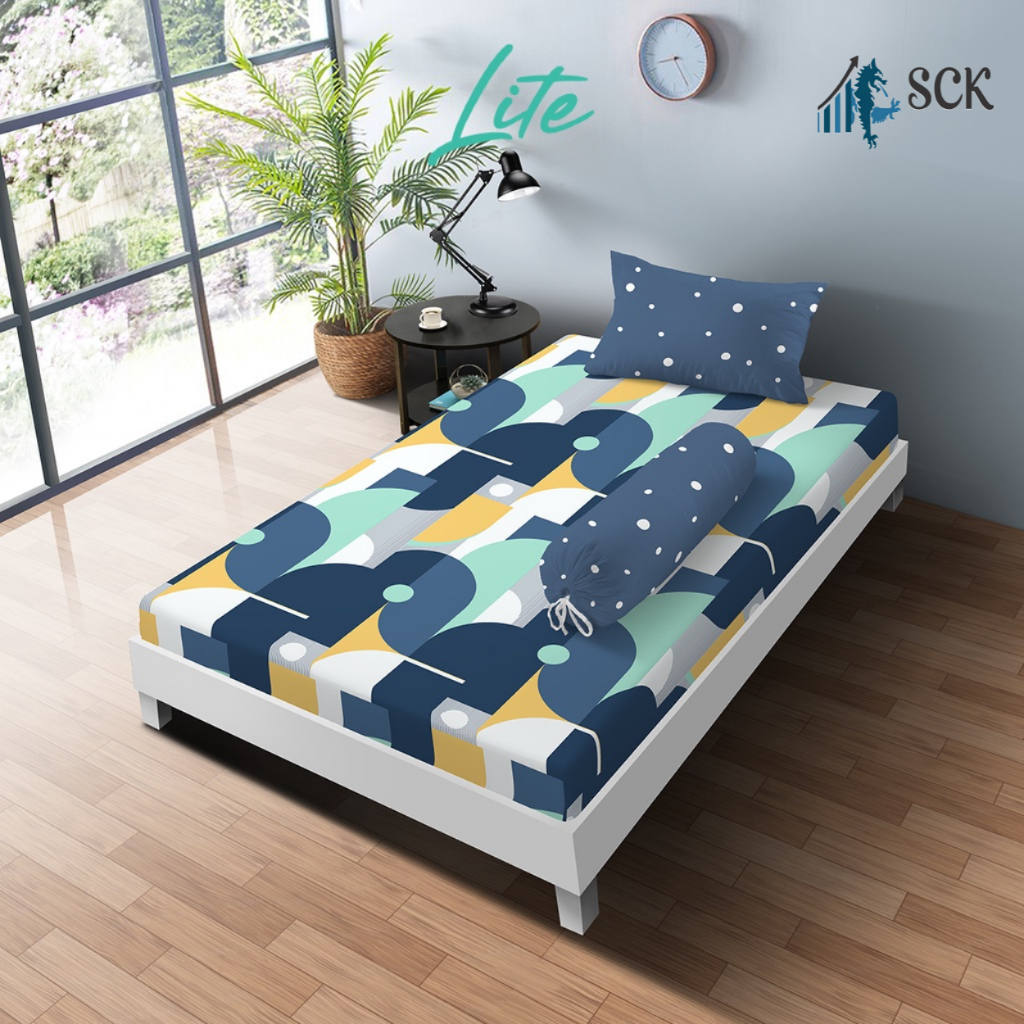 KINTAKUN Sprei Set 120 Single 120 x 200 LITE Microfiber 20 cm Motif Murah