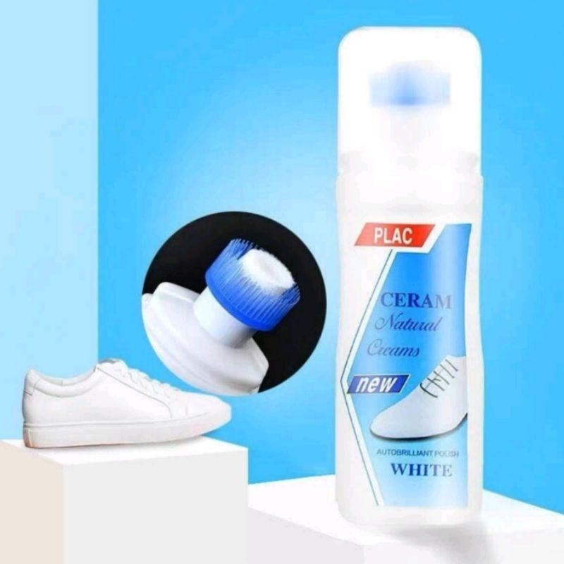 Pemutih - Pembersih Sepatu Sneakers Sandal Botol Sikat Shoes Cleaner