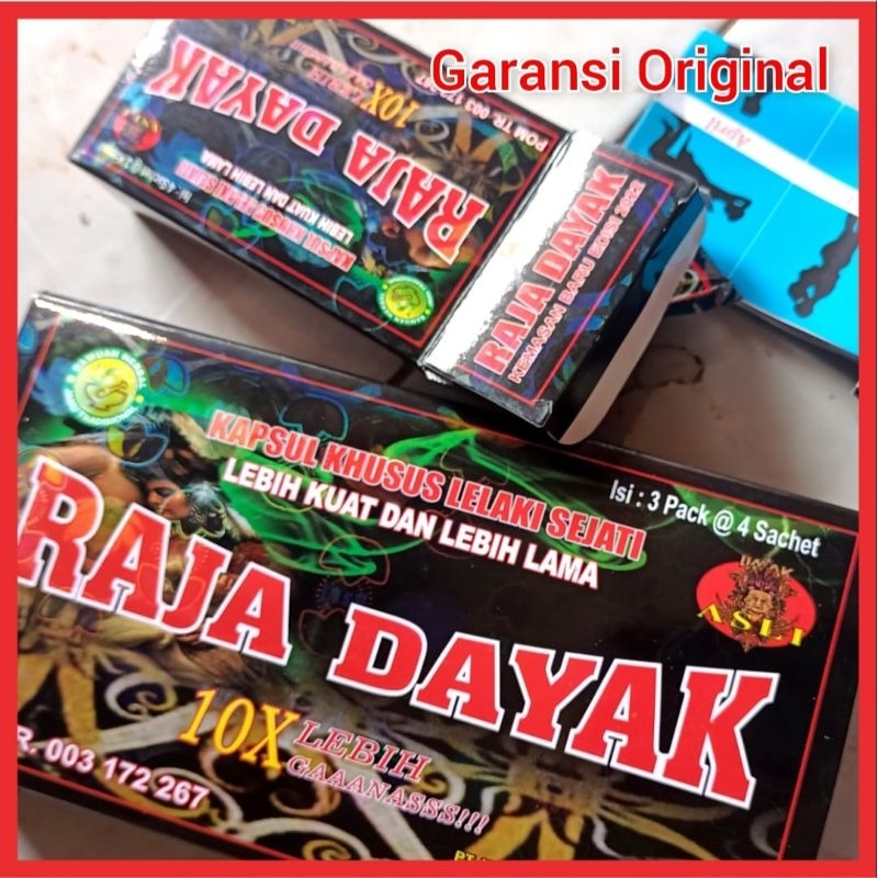 ASLII KAPSUL RAJA DAYAK GARANSI ORIGINAL