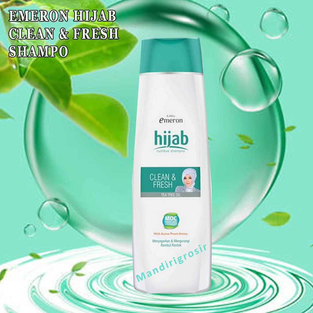 Shampo* Emeron* hijab* Clean dan fresh* 170ml