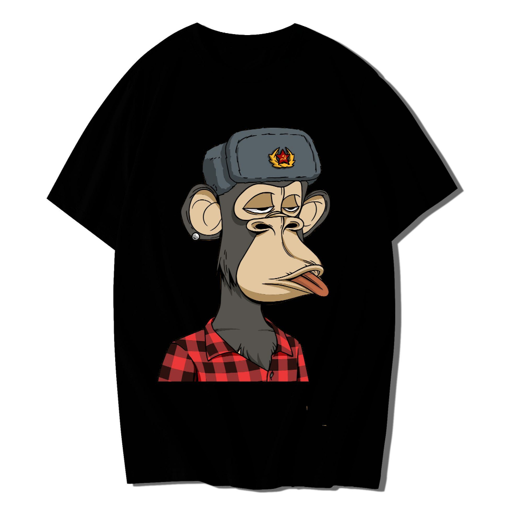 Oblong T-shirt nft BAYC / Kaos Nft APE00