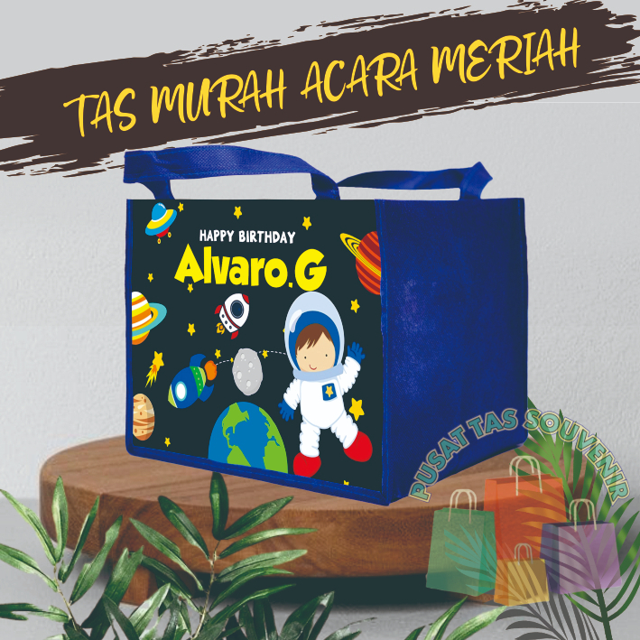 

Tas Ultah mika / Tas ultahMurah / Goodie bag mika custom / Tas ultah custom