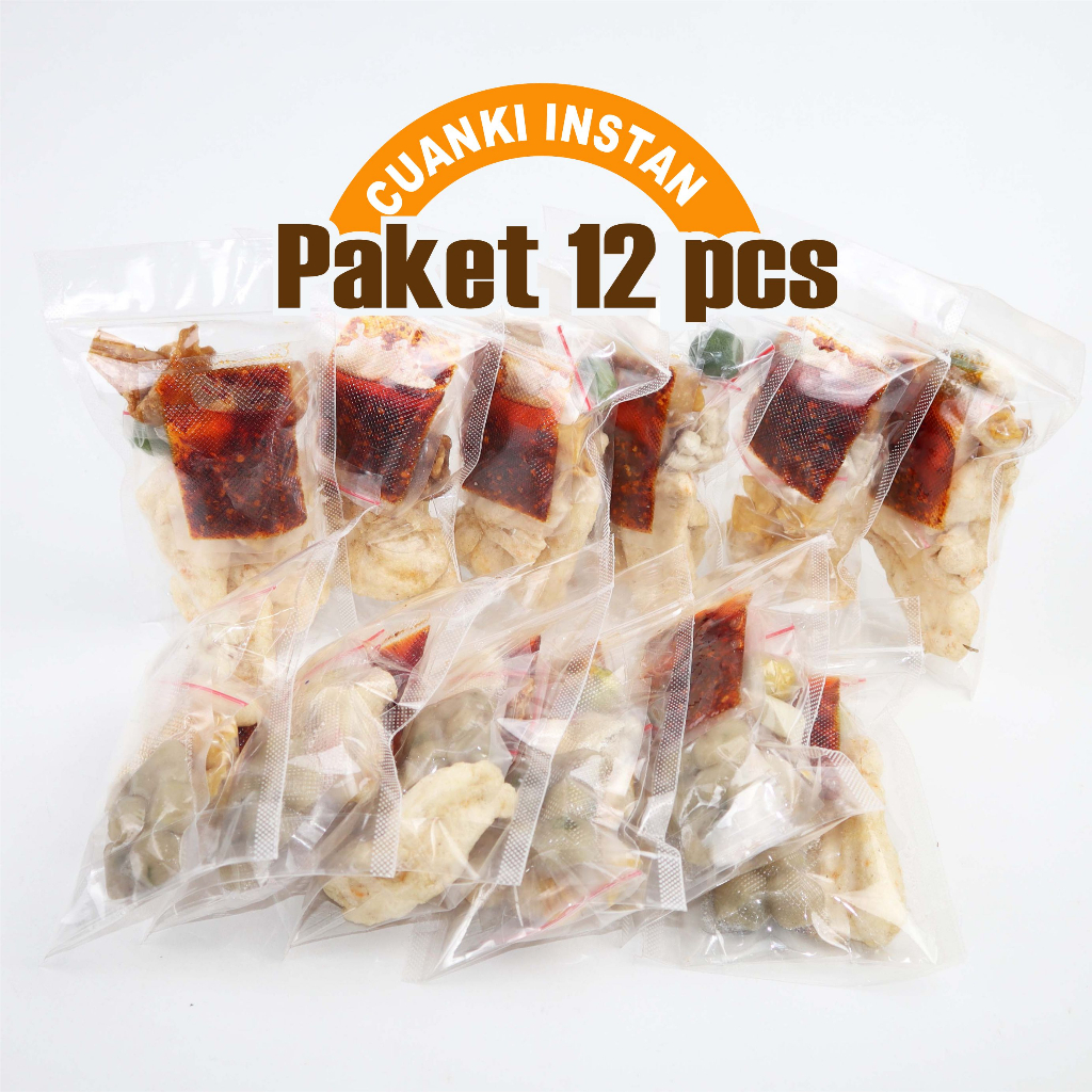 Cuanki Instan Paket Hemat 12 Pcs