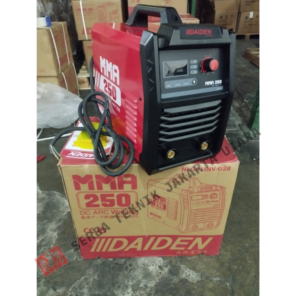 Mesin Las Listrik DAIDEN MMA MMAi 250 Trafo Las 3 Phase