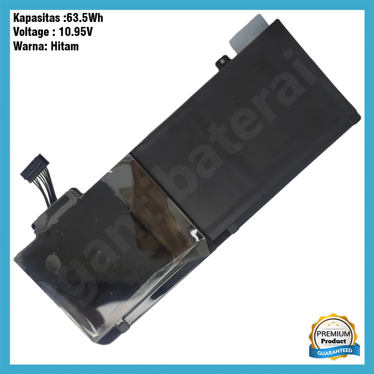 Baterai Mac Pro 13inc A1322 /A1278 Tahun 2010-2012