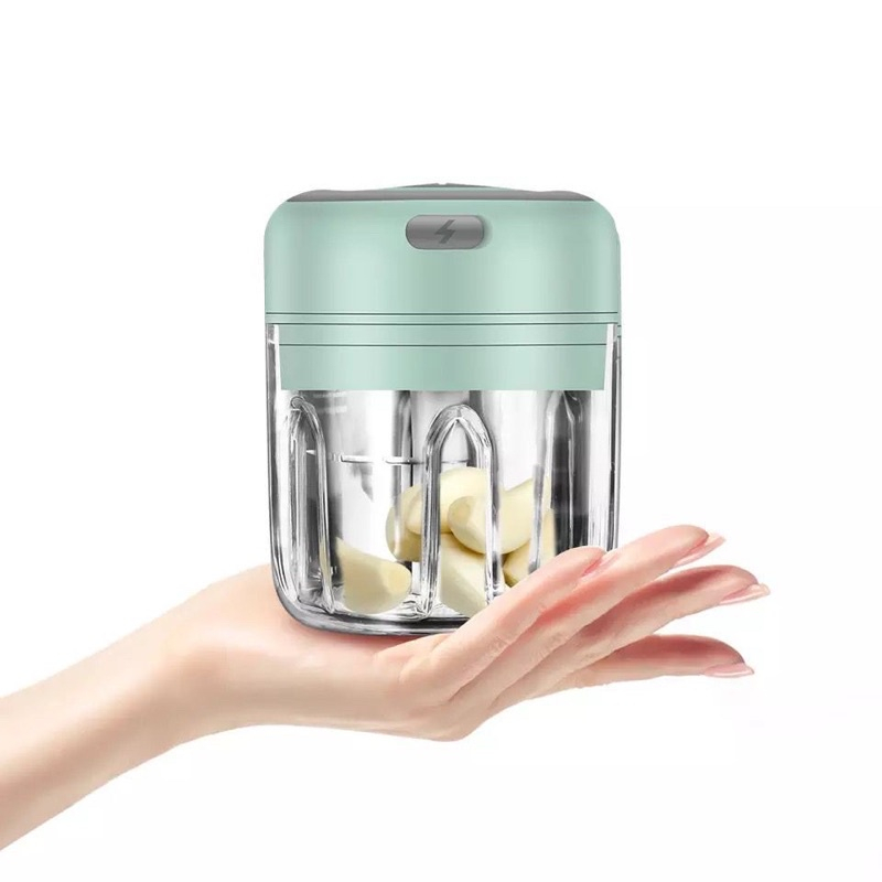 PENGGILING BUMBU DAGING BAWANG USB MINI CHOPPER / PORTABLE BLENDER MINI