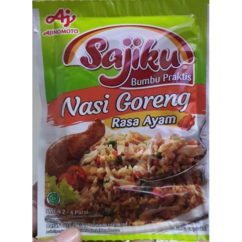

Bumbu nasgor instant/bumbu praktis nasi goreng sajiku (1renteng)