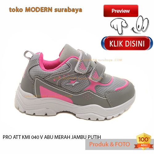 Sepatu anak sepatu sekolah sneakers kets velco PRO ATT KMI 040 V