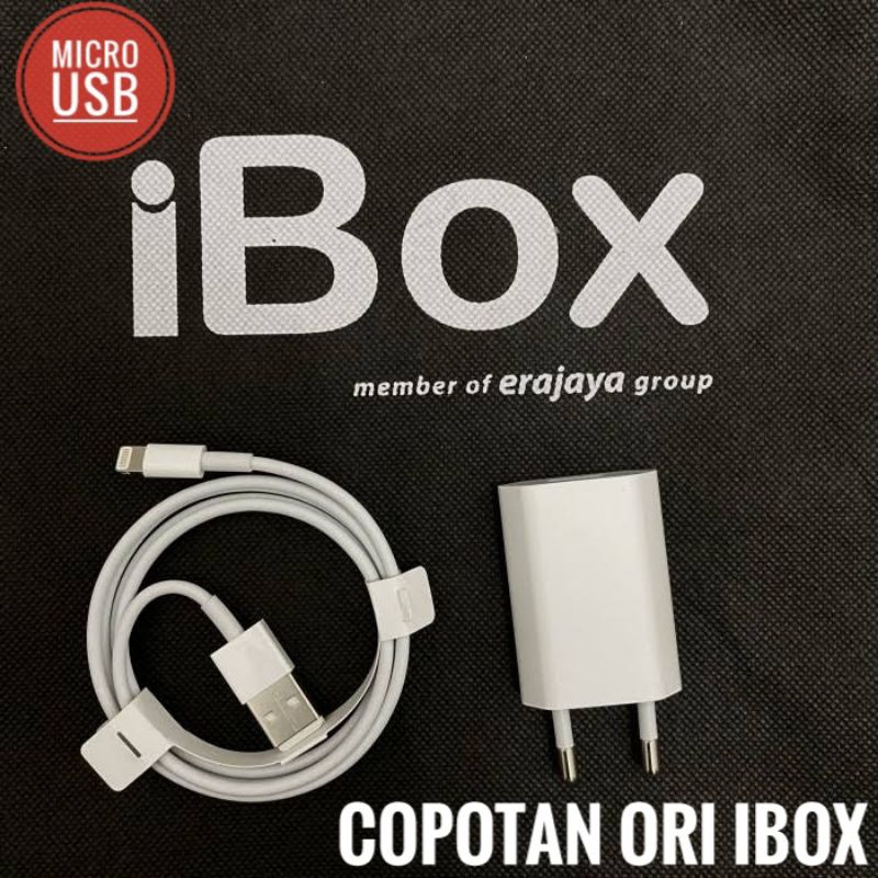 CHARGER IPHONE ORI COPOTAN iBOX MICRO USB