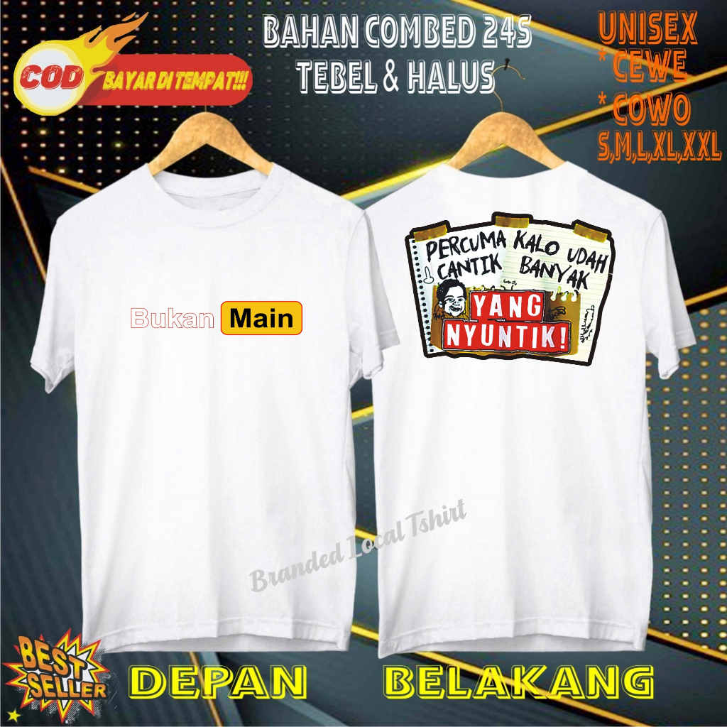 Terviral Kaos dtf DB BM Percuma Cantik Banyak Yg Nyuntik KAOS MURAH  Kaos Putih Hitam Kaos Terlaris No 1 Promo Diskon