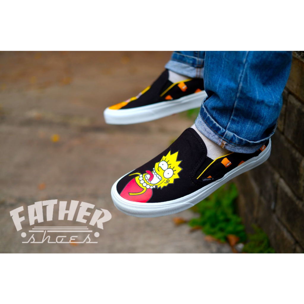 Vans Slip On Simpsons Bart & Lisa