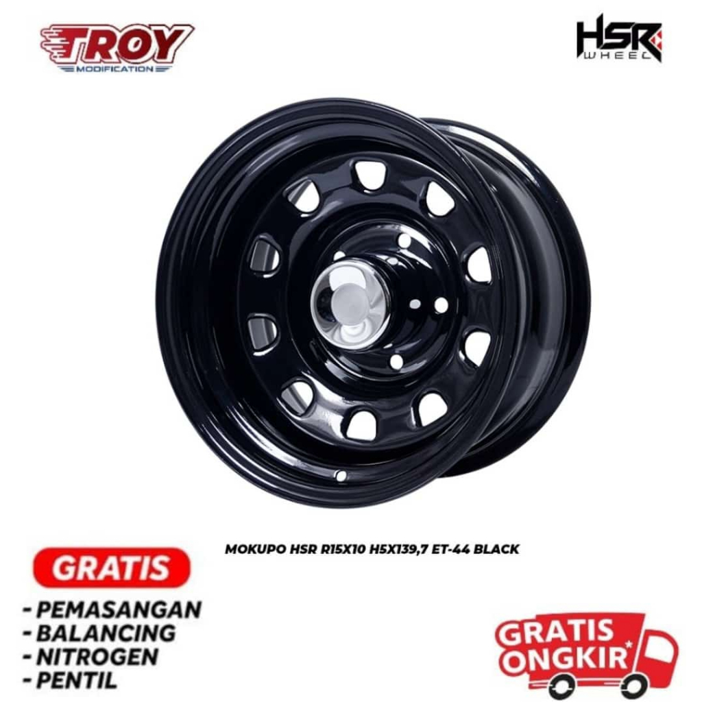 Velg HSR Kaleng MOKUPO Celong R15 Untuk Muatan Escudo,Jimny,Katana