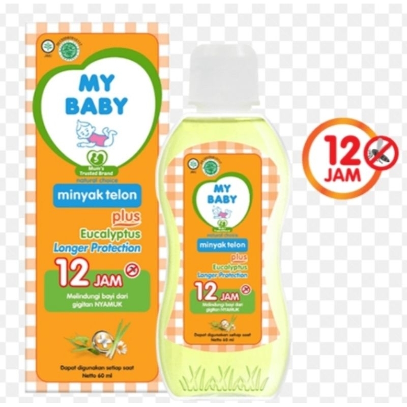 MyBaby Minyak Telon Plus Eucalyptus 12 Jam 90ml