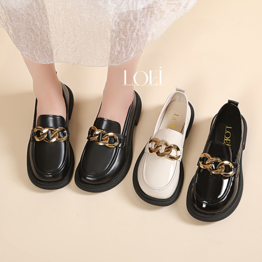 Sepatu Docmart Wanita Loafers Shoes Import 722