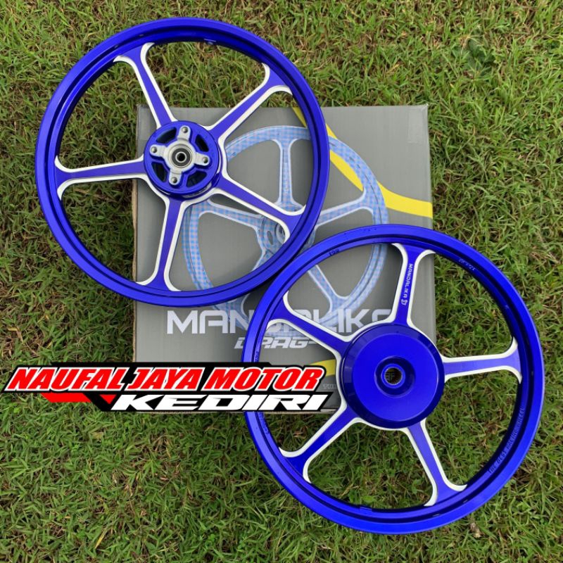 VELG MANDALIKA VARIO 125 VARIO 150 NEW VELG MANDALIKA VARIO RING 17 BIRU