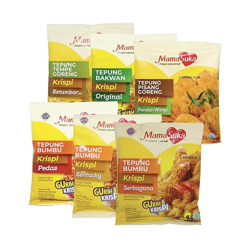 

Mamasuka - Tepung Bumbu Krispi - 70 gr KECIL