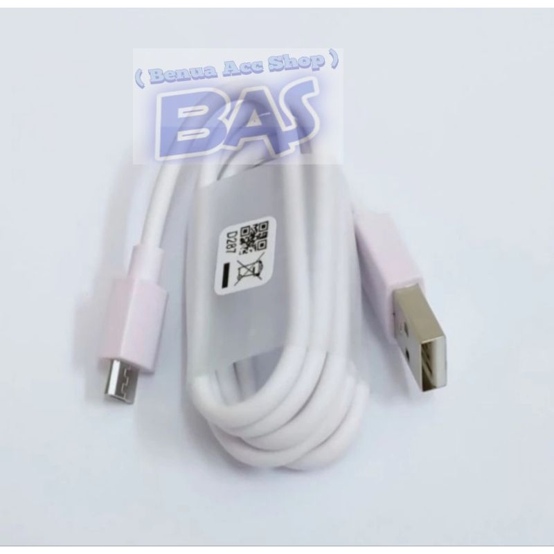 kabel data Advan Tab Gallilea / Tab Belajar Elite Micro USB - Putih