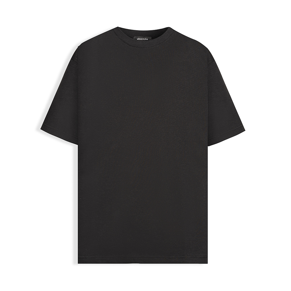 Wilmerstudios Kaos Camden Oversize T-Shirt Hitam