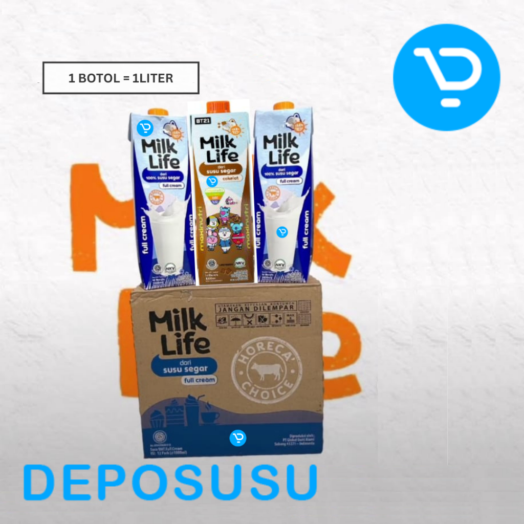 

MILK LIFE SUSU UHT 1 LITER