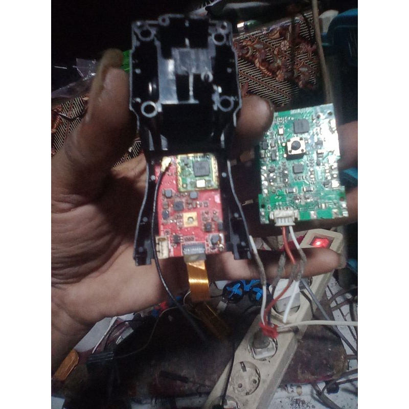 PCB+kamera dron sg900 minus