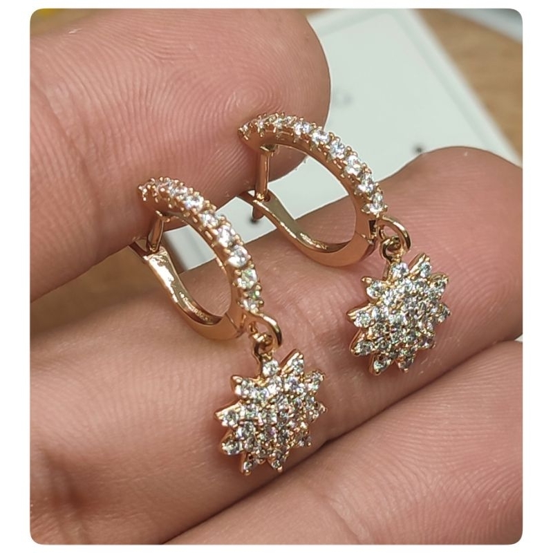 Anting clip Wanita Bahan Xuping Tidak Karat Original Xuping