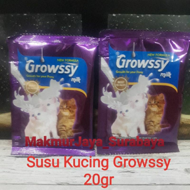 Susu Growssy 20gr Susu Kucing