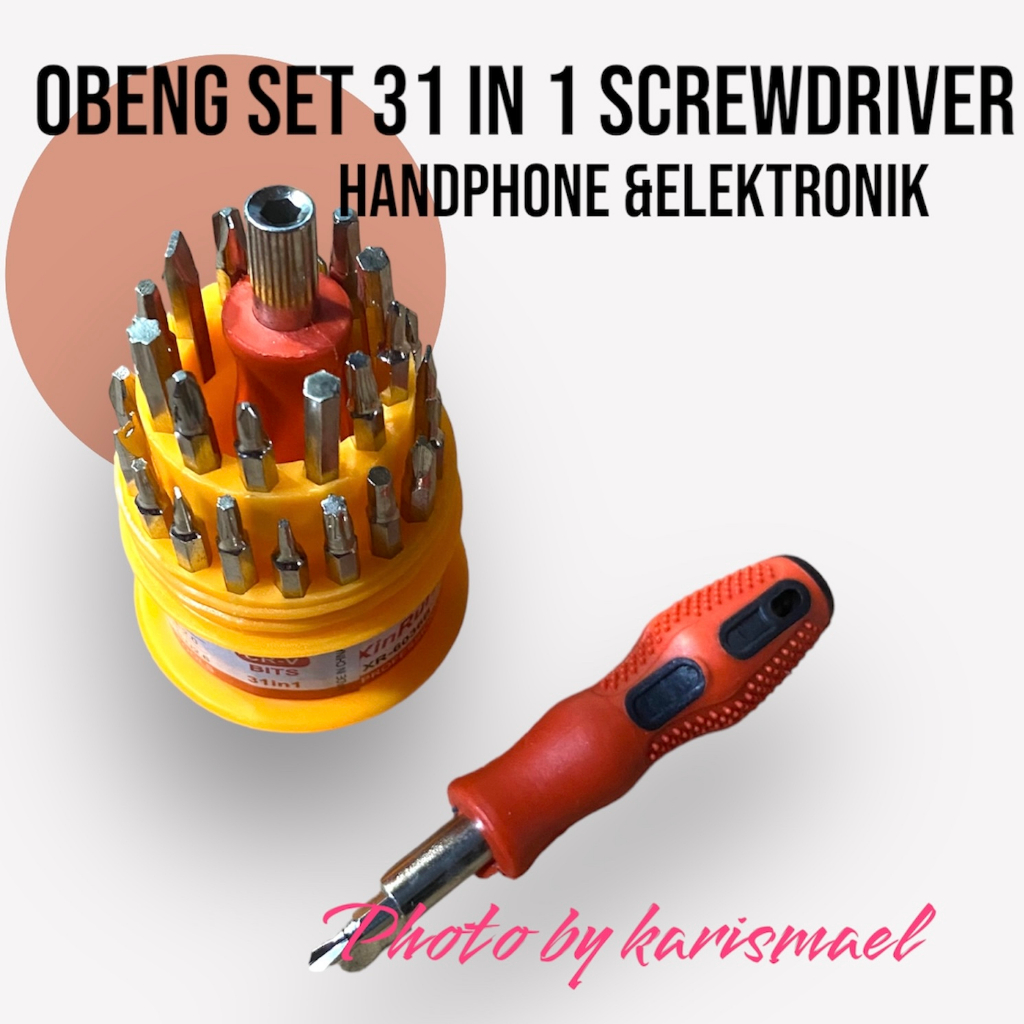 OBENG SET 31 IN 1 HP ELEKTRONIK