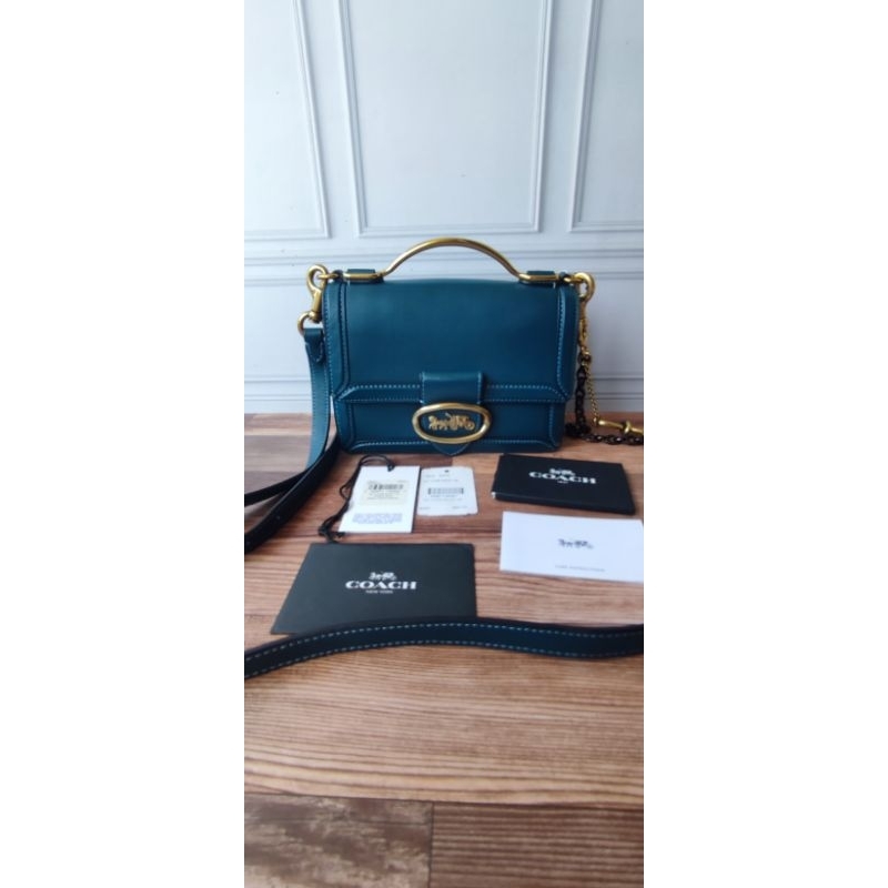 Preloved Coach GT Leather Riley 18 Bag