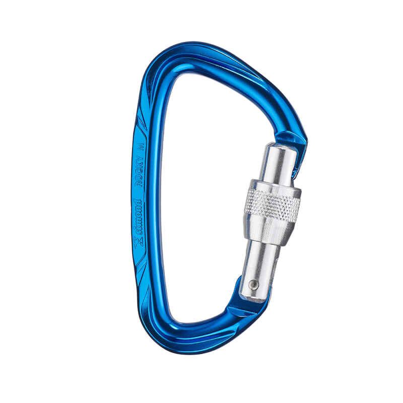 Carabiner screwgate untuk panjat tebing dan pendakian