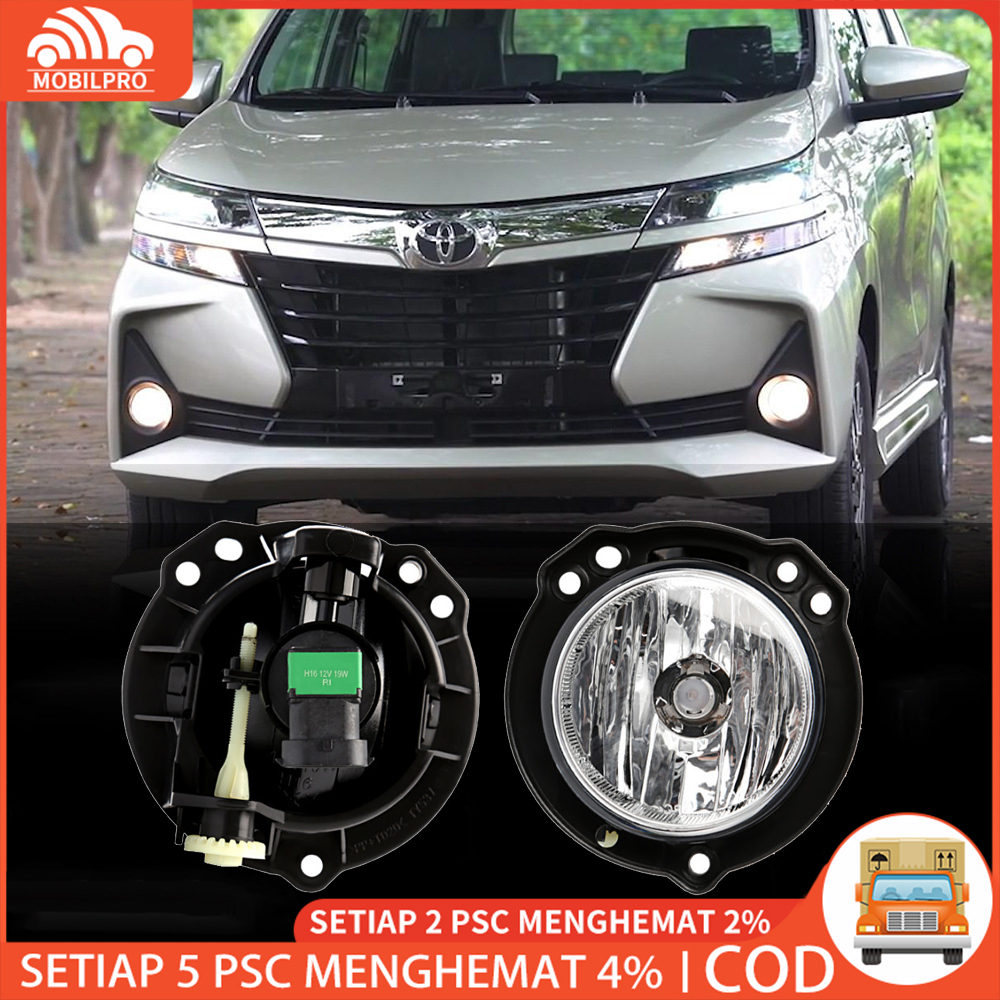 Lampu Kabut Foglamp All New Avanza Calya Agya Set Komplit