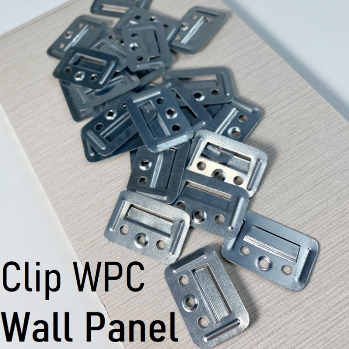 Klip WPC / Clip Wallpanel / Bahan Stainless Tebal