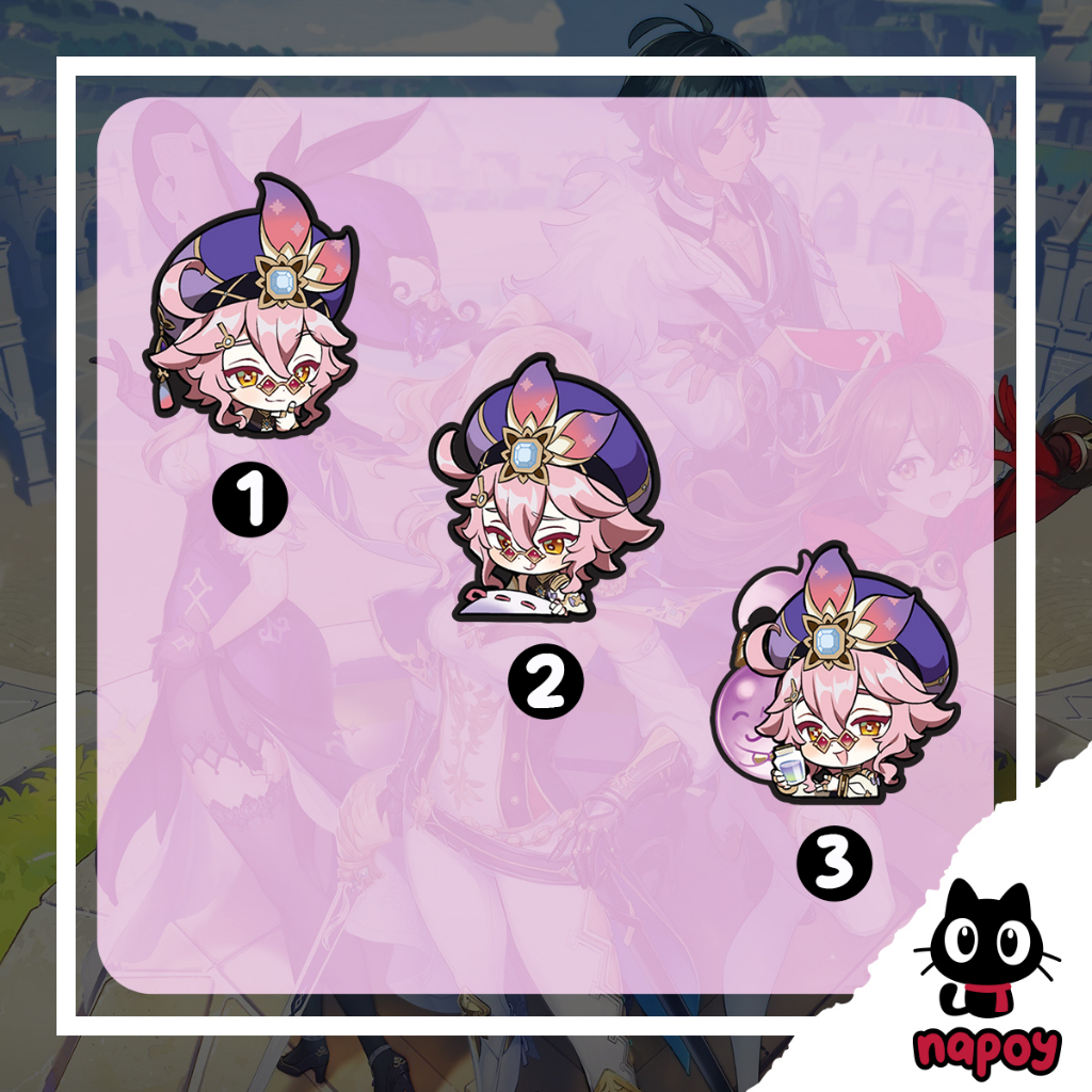 

Sticker Vinyl Game Anime Dori Genshin Impact