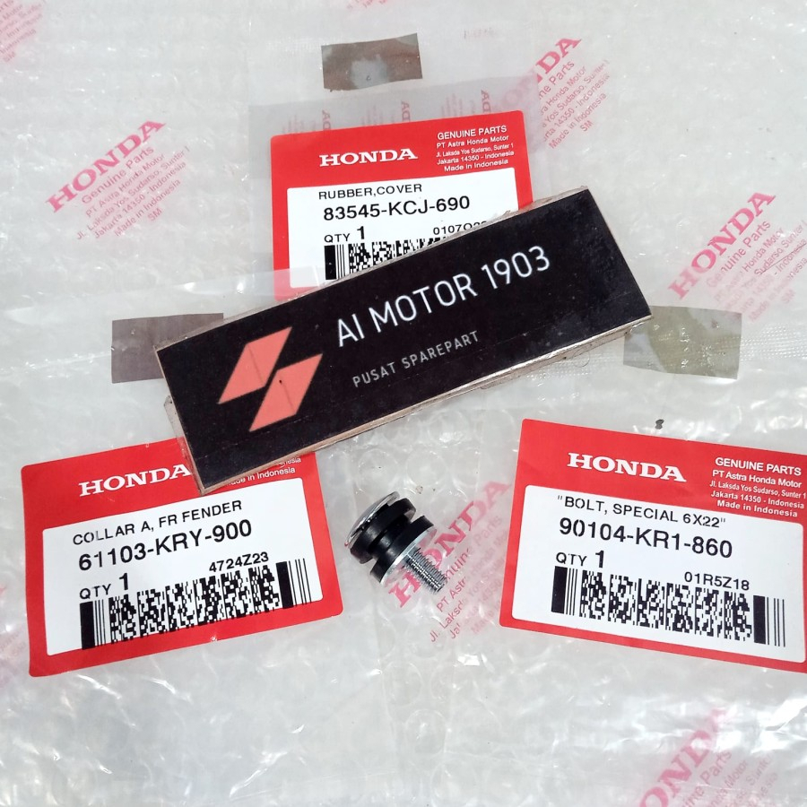 BAUT TUTUP BOK AKI BOX ACCU TIGER 2000 TIGER REVO TILAM 90104-KR1-860