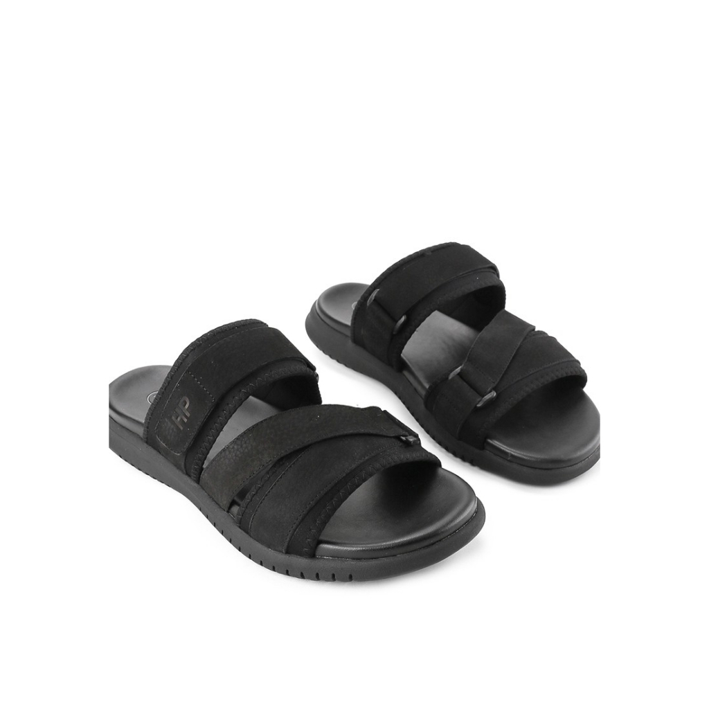 HM300 SANDAL SLIDE HUSH PUPPIES PRIA ORIGINAL/SENDAL KULIT HUSH PUPPIES ASLI ORI