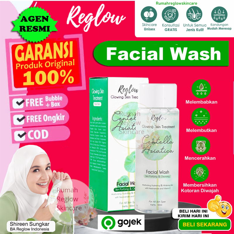 Reglow facial wash original reglow dr shindy skincare official reglow dr shindy skincare medan RUMAH