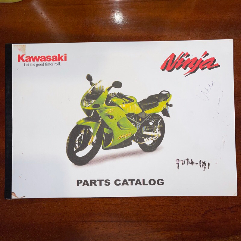 CATALOG NINJA RR CBU SILVER 2002,&Hijau 2003.