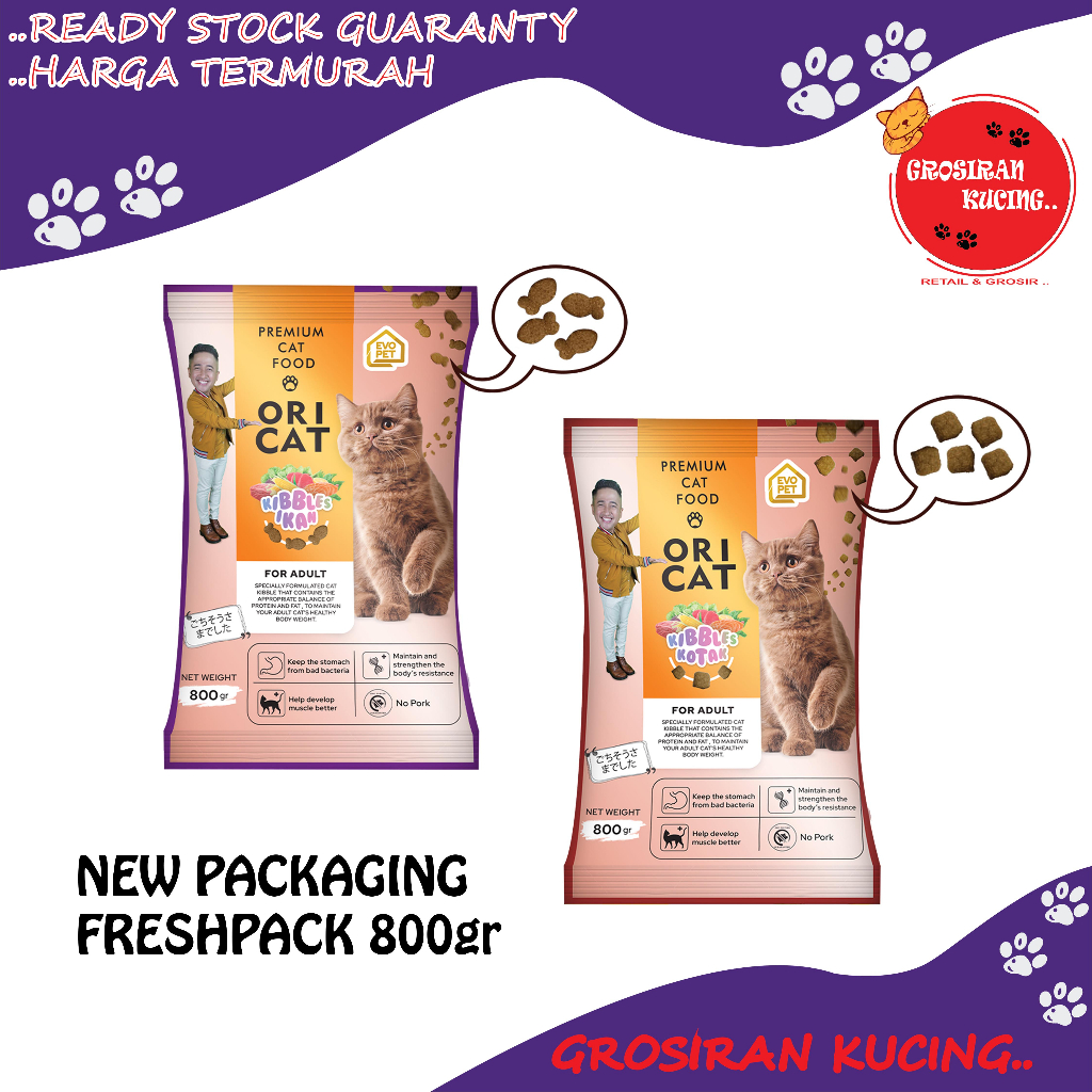 ORI Cat for Adult ( Makanan Kucing Dewasa )